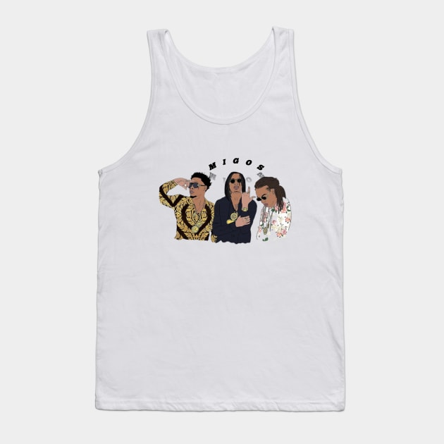 Migos rab Tank Top by Top beautiful design